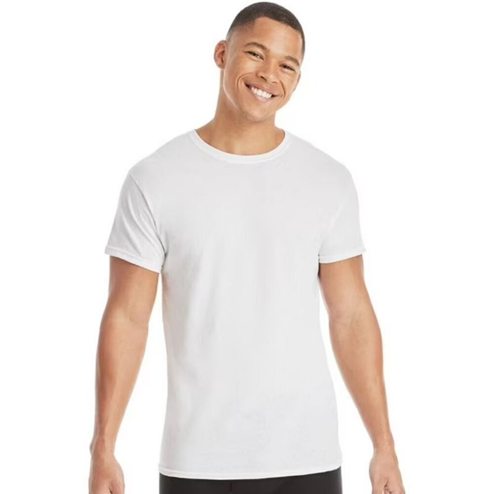 Hanes Men's 4-pack Comfortsoft Cotton Tagless T-shirt - Size Small - NWT
